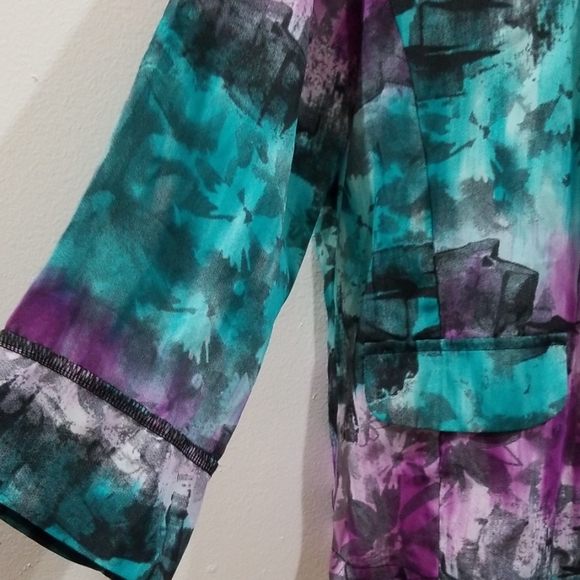 Hp🕺💃Pretty Rebellious women's multi color blazer - Picture 5 of 8